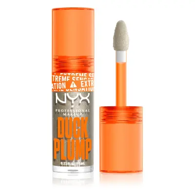 NYX Professional Makeup Duck Plump lesk na rty se zvětšujícím efektem odstín Quazy Silver 7 ml