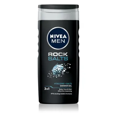 NIVEA MEN Rock Salt sprchový gel pro muže 250 ml