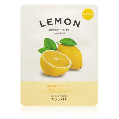 It´s Skin The Fresh Mask Lemon rozjasňující plátýnková maska 18 g