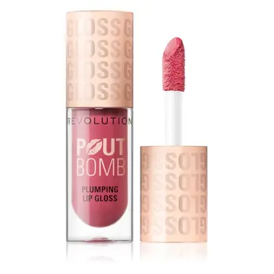 Makeup Revolution Pout Bomb lesk na rty se zvětšujícím efektem odstín 4.6 ml