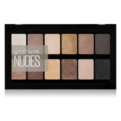 MAYBELLINE NEW YORK The Nudes paletka očních stínů 9.6 g