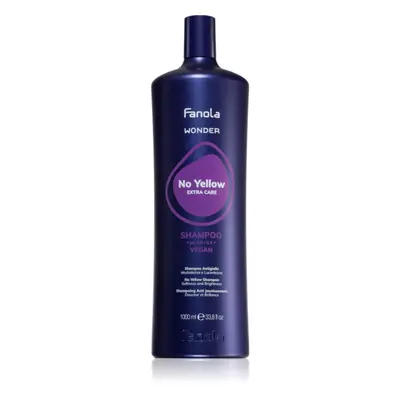 Fanola Wonder No Yellow Extra Care Shampoo šampon neutralizující žluté tóny 1000 ml