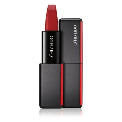 Shiseido ModernMatte Powder Lipstick matná pudrová rtěnka odstín 516 Exotic Red (Scarlet Red) 4 