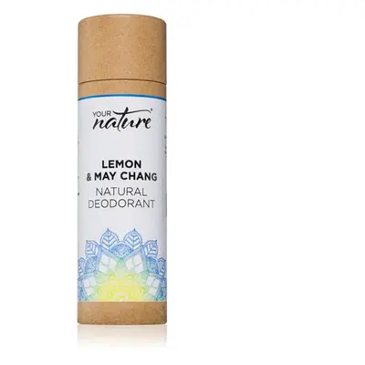 Your Nature Natural Deodorant tuhý deodorant Lemon & May Chang 70 g