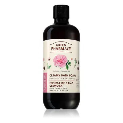 Green Pharmacy Damask Rose & Shea Butter Bath Foam krémová pěna do koupele s bambuckým máslem 50