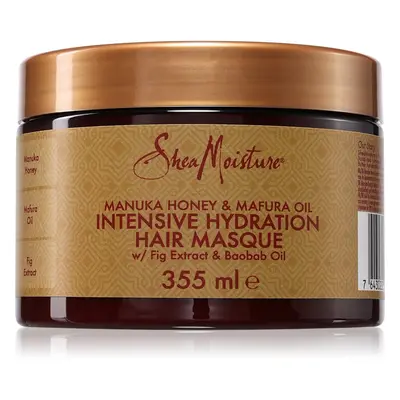 Shea Moisture Manuka Honey & Mafura Oil intenzivní hydratační maska na vlasy 355 ml