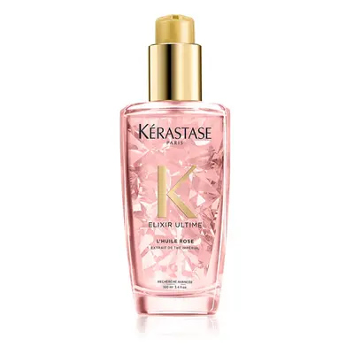 Kérastase Elixir Ultime L’Huile Rose hydratační regenerační olej pro barvené vlasy 100 ml