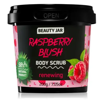 Beauty Jar Raspberry Blush osvěžující tělový peeling 200 g