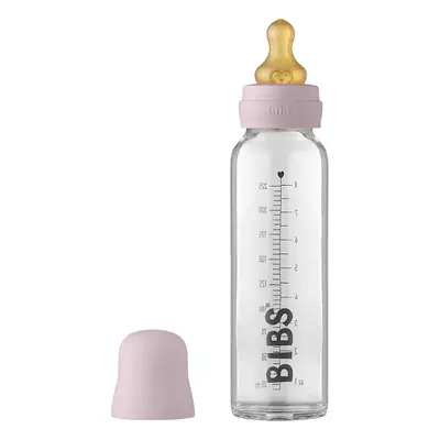 BIBS Baby Glass Bottle 225 ml kojenecká láhev Dusky Lilac 225 ml