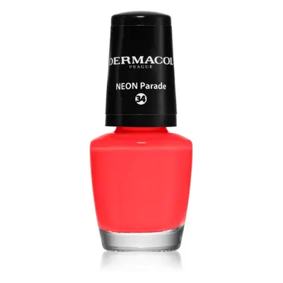 Dermacol Neon neonový lak na nehty odstín 34 Parade 5 ml