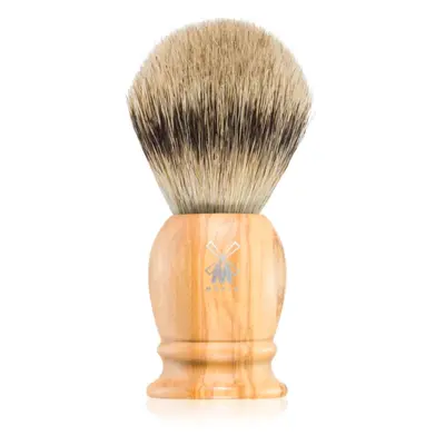 Mühle CLASSIC Silvertip Badger Olive Wood štětka na holení z jezevčí srsti 1 ks