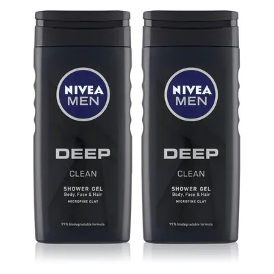 NIVEA MEN Deep sprchový gel pro muže výhodné balení