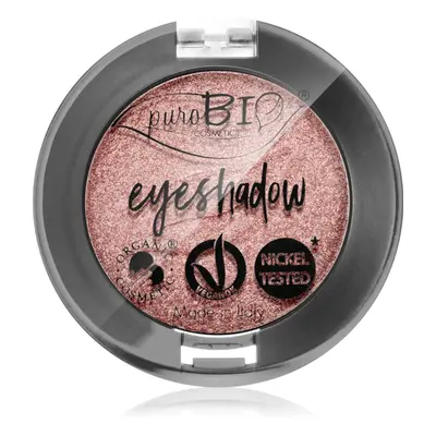 puroBIO Cosmetics Compact Eyeshadows oční stíny odstín 25 Pink 2,5 g