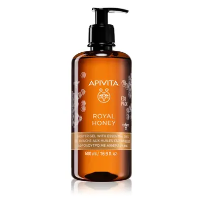 Apivita Royal Honey Creamy Shower Gel hydratační sprchový gel s esenciálními oleji 500 ml