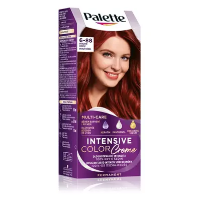 Schwarzkopf Palette Intensive Color Creme permanentní barva na vlasy odstín 6-88 (RI5) Intensive