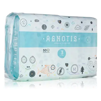 Agnotis Baby Diapers No 3 jednorázové pleny 4-9 kg 50 ks