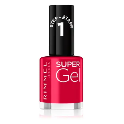 Rimmel Super Gel gelový lak na nehty bez užití UV/LED lampy odstín 045 Flamenco Beach 12 ml