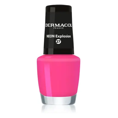 Dermacol Neon neonový lak na nehty odstín 27 Explosion 5 ml