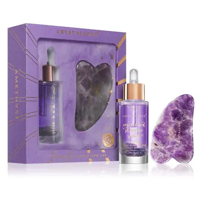 Crystallove Crystalized Amethyst Set sada pro péči o pleť