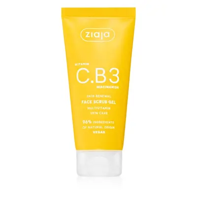 Ziaja Vitamin C.B3 Niacinamide peelingový čisticí gel na obličej 100 ml