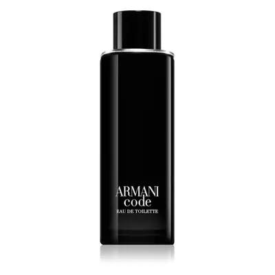 Armani Code toaletní voda plnitelná pro muže 200 ml