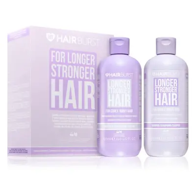 Hairburst Longer Stronger Hair Curly, Wavy Hair Set dárková sada pro kudrnaté vlasy