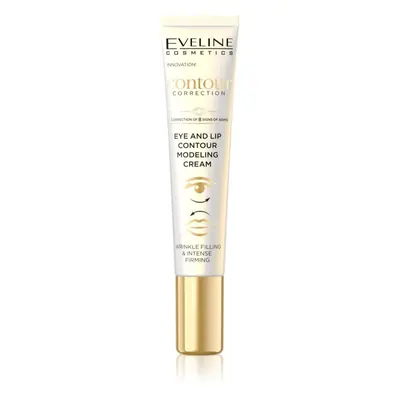 Eveline Cosmetics Contour Correction liftingový zpevňující krém pro oči a rty 20 ml