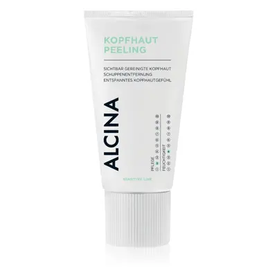 Alcina Sensitive Line čisticí peeling pro citlivou pokožku hlavy 150 ml