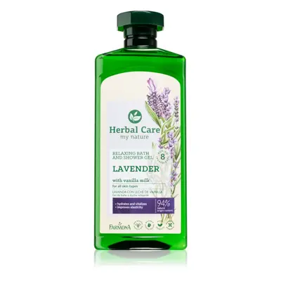 Farmona Herbal Care Lavender sprchový a koupelový gel s levandulí 500 ml