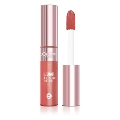 L’Oréal Paris Lumi Glowy Blush tekutá tvářenka odstín 630 True Rose 11 ml