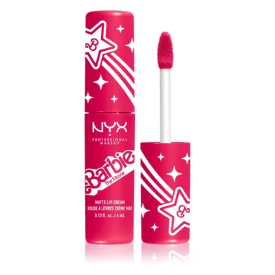 NYX Professional Makeup Barbie Smooth Whip Matte Lip Cream matná tekutá rtěnka odstín 02 Perfect