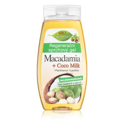 Bione Cosmetics Macadamia + Coco Milk regenerační sprchový gel 260 ml