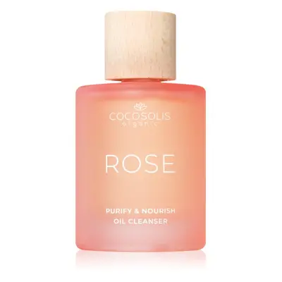 COCOSOLIS ROSE Purify & Nourish Oil Cleanser čisticí pleťový olej s vyživujícím účinkem 50 ml