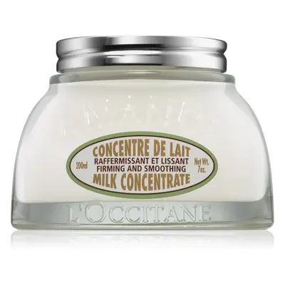 L’Occitane Almond Milk Concentrate zpevňující tělový krém 200 ml