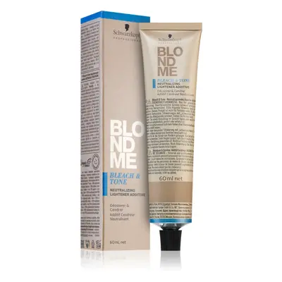 Schwarzkopf Professional Blondme Bleach & Tone zesvětlující a tónovací přísada odstín Ash 60 ml