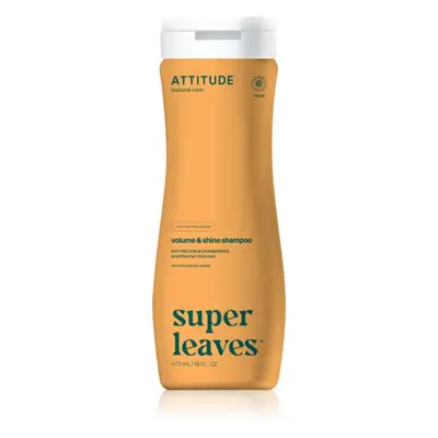 Attitude Super Leaves Volume & Shine přírodní šampon s detoxikačním účinkem 473 ml