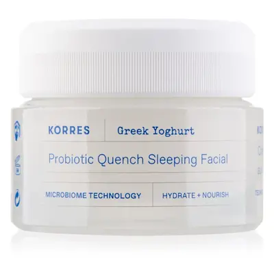 Korres Greek Yoghurt vyživující noční krém s probiotiky 40 ml