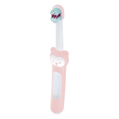 MAM Baby’s Brush zubní kartáček pro děti 6m+ Pink 1 ks