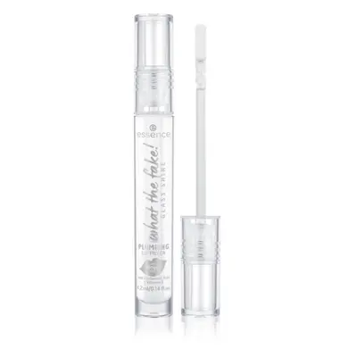 essence WHAT THE FAKE! transparentní lesk na rty odstín Oh So Glassy! 4.2 ml