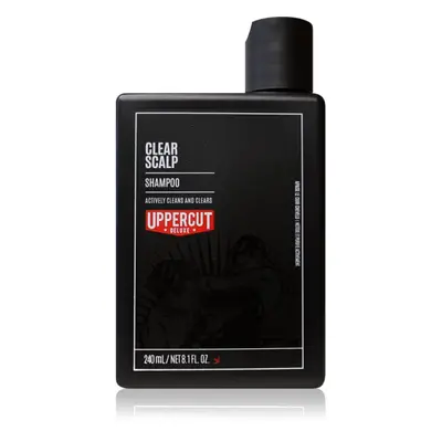 Uppercut Deluxe Clear Scalp šampon proti lupům pro muže 240 ml