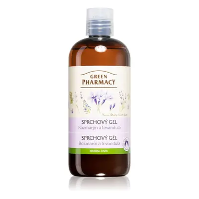 Green Pharmacy Rosemary & Lavender Shower Gel pečující sprchový gel 500 ml