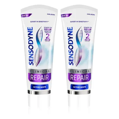 Sensodyne Clinical Repair Active White zubní pasta 2x75 ml