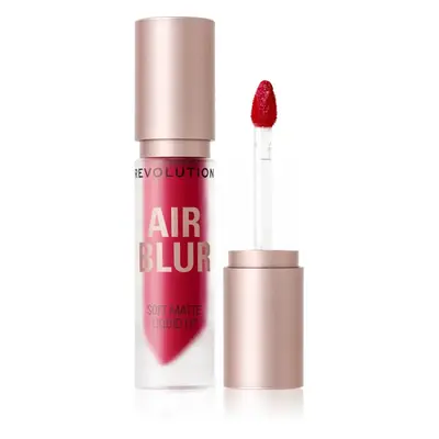 Makeup Revolution Air Blur Liquid Lipstick lehká tekutá matná rtěnka odstín Fiery 3.5 ml