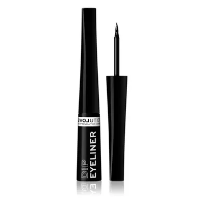 Revolution Relove Dip precizní tekutá oční linka odstín Black 5 ml