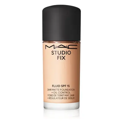 MAC Cosmetics Mini Studio Fix Fluid SPF 15 24HR Matte Foundation + Oil Control matující make-up 