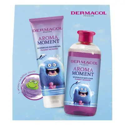 Dermacol Aroma Moment Plummy Monster dárková sada pro děti Plum