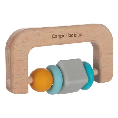 Canpol babies Teethers Wood-Silicone kousátko 1 ks