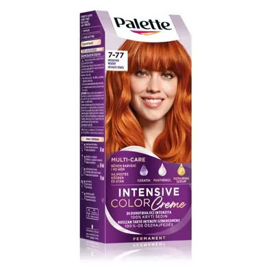 Schwarzkopf Palette Intensive Color Creme permanentní barva na vlasy odstín 7-77 Intensive Coppe