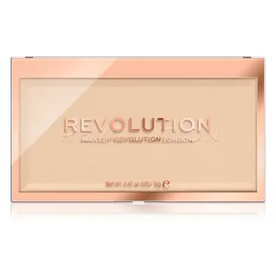 Makeup Revolution Matte Base pudr odstín P2 12 g