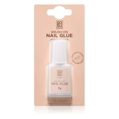 SOSU Cosmetics Brush-On Nail Glue lepidlo na nehty 7 ml